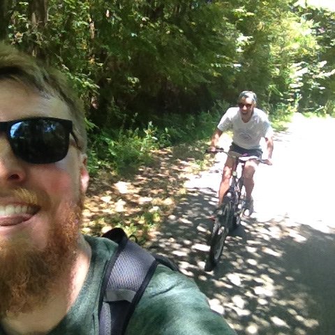 Summer goal: we will bike all of the paved greenways in Knoxville. Here's a start! #CMAactivesummer2016