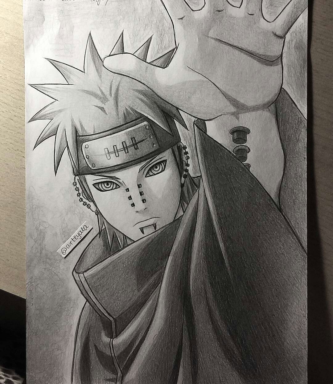 Naruto. Art by @arteyata (Twitter). #Naruto #NarutoShippuden #manga #anime  #art #drawing #illustration.