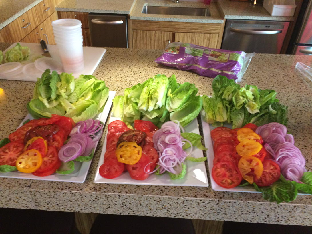 chefmattquist's tweet image. #blue #poolpartyprep #heirloom #tomato