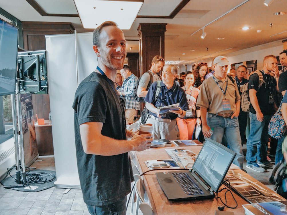 BrightmanDesign's tweet photo. We're here! @SketchUp #3dBasecamp with @lumion3d + #ConDocTools

Be sure to swing by and say hi! https://t.co/bC2yUIm1jK