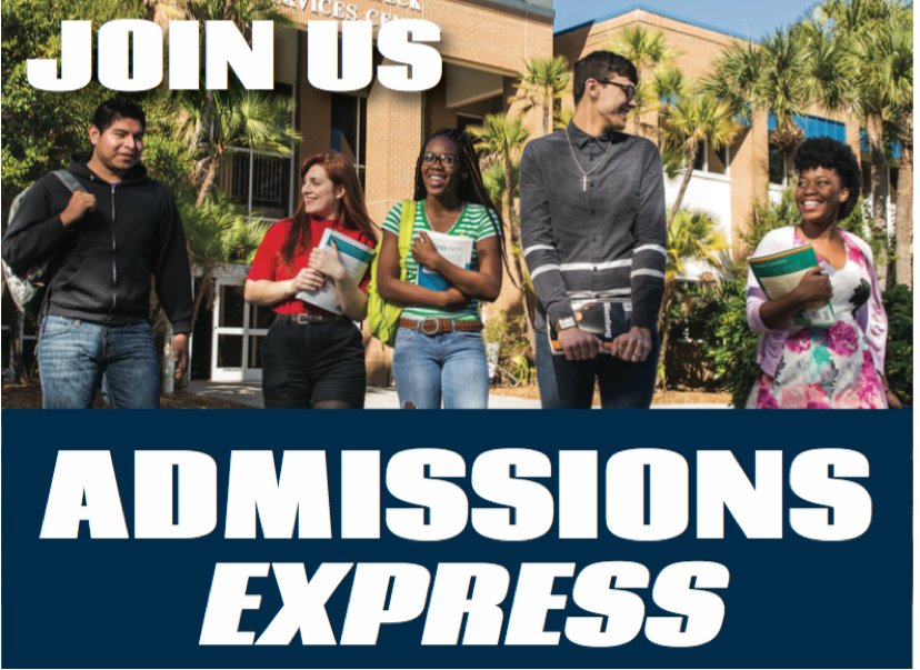 SCFnow's tweet photo. Join us tomorrow at #SCF for Admissions Express! 📚📓😎 Lets us help you enroll for Fall 2016. https://t.co/A8bAUcQ5Os https://t.co/XJqwxdbWdR