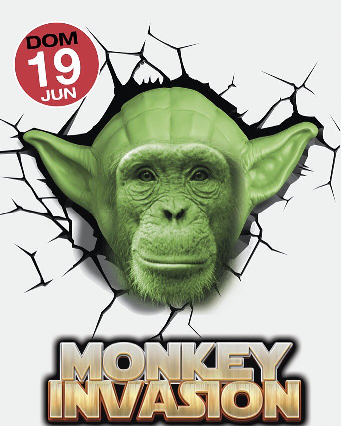 GrupoMonkey's tweet photo. #monkeyinvasion Proxima fiesta, dom 19 en #monkeybeachclub a partir de las 17h. Entradas https://t.co/zbJ3sPliEx https://t.co/KRXmNmDUGu
