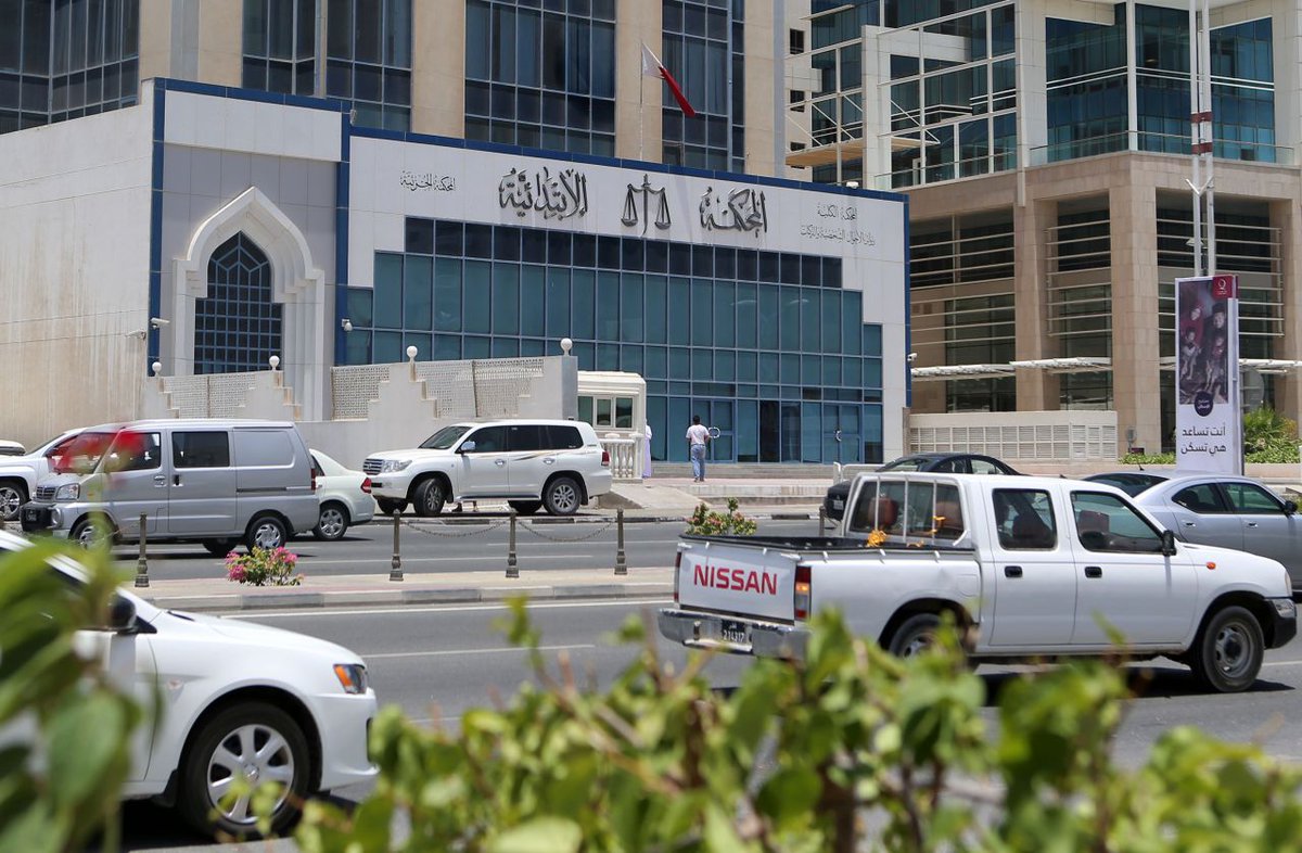 WomenintheWorld's tweet photo. Woman who reported being raped in Qatar found guilty of “illicit consensual fornication”: https://t.co/dFmX66t4Z9 https://t.co/Qy9Ol7MukL