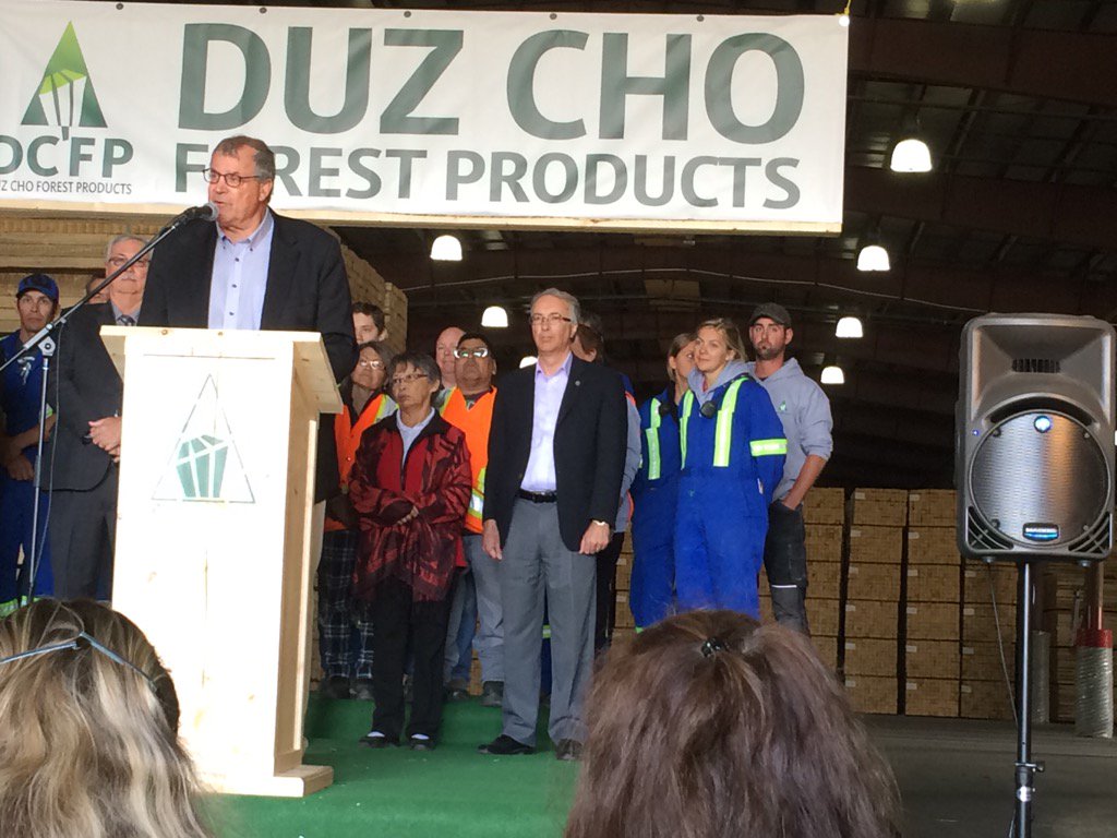 patbellbc's tweet photo. @Steve4Kelowna Duz Cho sawmill employs 1/3 female employees! Great workforce and future of forestry. #bcpoli https://t.co/8uB3qZ2jwV