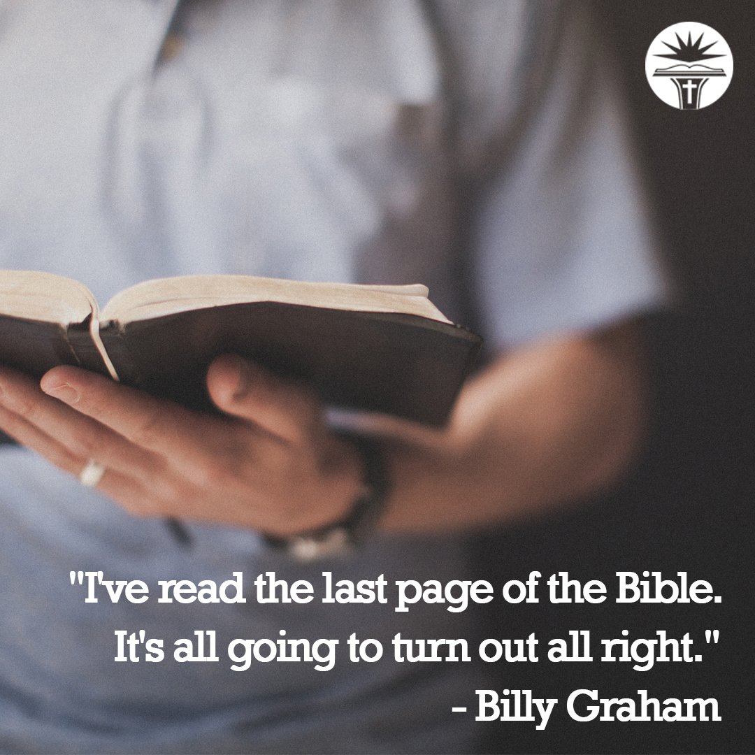 NGreenvilleUniv's tweet image. We read that page, too.

// #weareNGU #MondayMotivation #Bible Billy Graham #inspirationalquotes #Christianlife //
