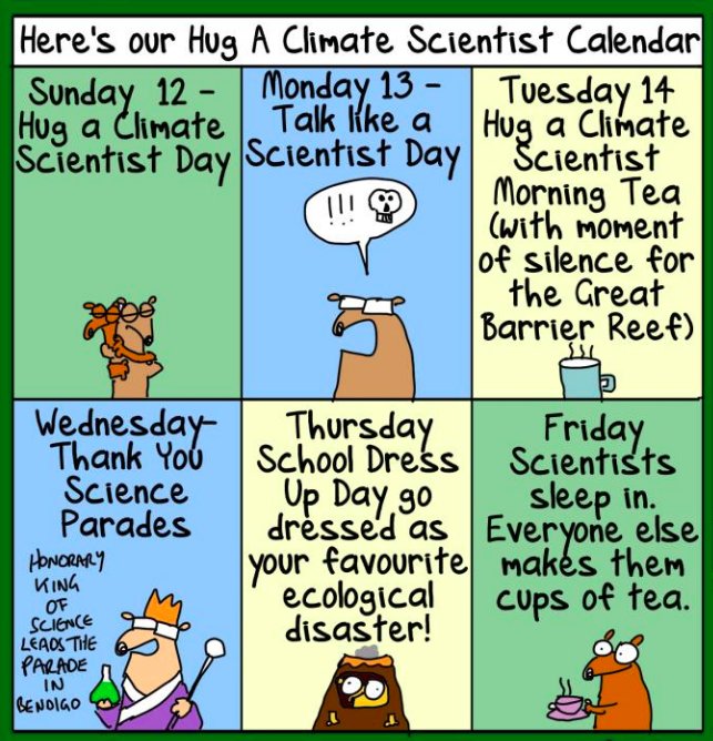 GuardianAus's tweet photo. Did you have your #HACSD (week) morning tea, with moment of silence for #GreatBarrierReef?! https://t.co/wkhrNd82qv https://t.co/FAwuamhowA