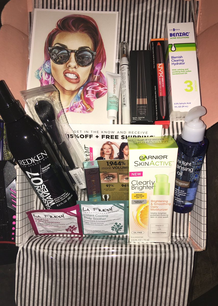 Chrissyplum's tweet photo. Love Love Love my Summer Beautycon Box! The absolute best products I've ever seen in any beauty box!#Beautyconbox https://t.co/jufFpOs2oF