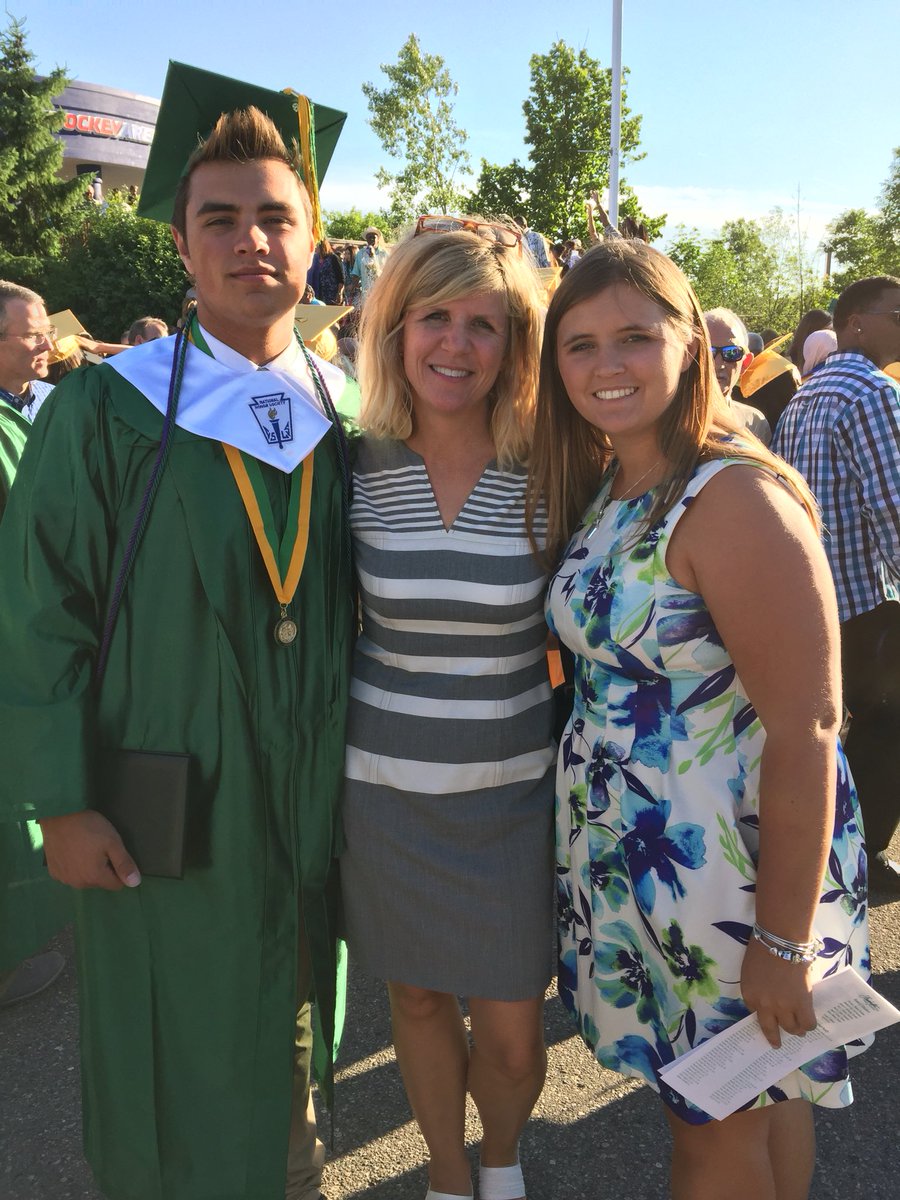 mbrunner262's tweet photo. My two graduates! @WolfpackAndrew @amanda94brown https://t.co/hChC8rNwHk