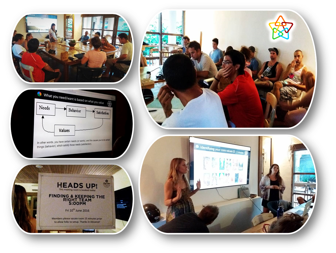 Fivepillarbali's tweet photo. Attended Workshop on Finding and keeping the right team.#pandorahub #dojobali #Socialentrepreneur #Baliprogram #bali https://t.co/CS9keoqrVv