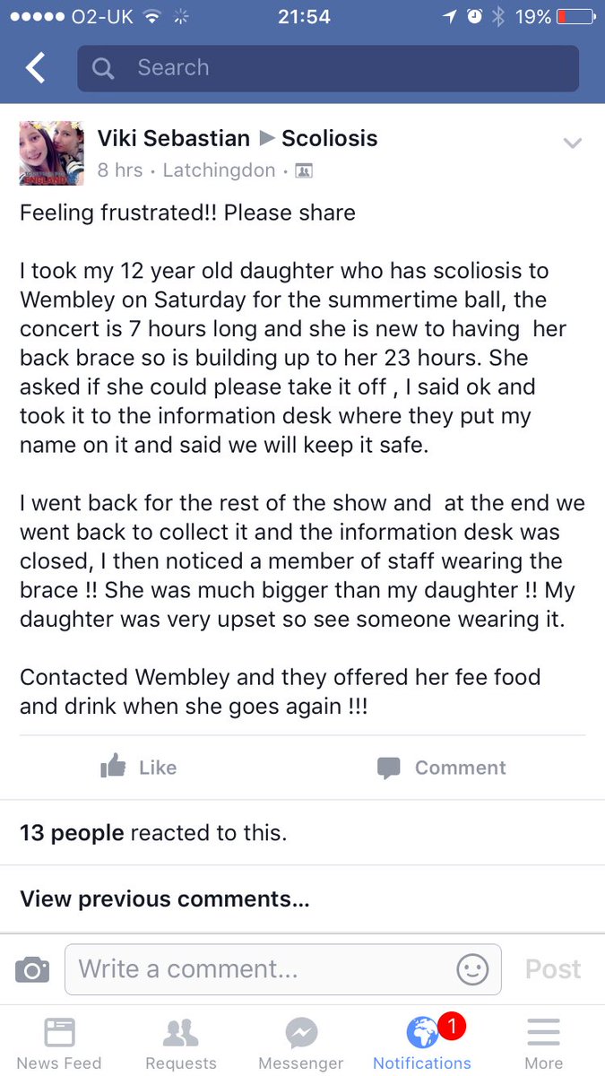 Jobower81's tweet image. @wembleystadium sort this out #ScoliosisAwarenessMonth #scoliosis #wembley