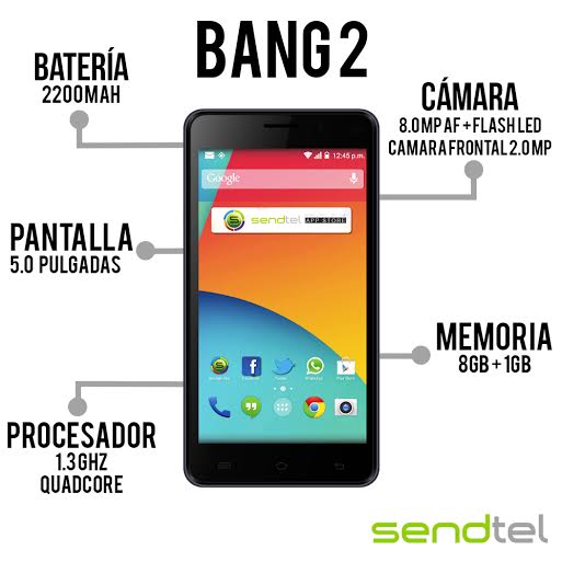 Sendtel's tweet image. #Bang2: Con todo y al mejor precio. #Dalesend