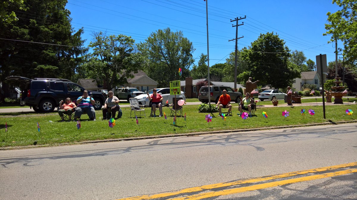squid729's tweet image. Great event sez SAG 9! A few photos. Mercer rest stop. Conneaut welcome crew. Finish @BikeMS_Keystone #bikems