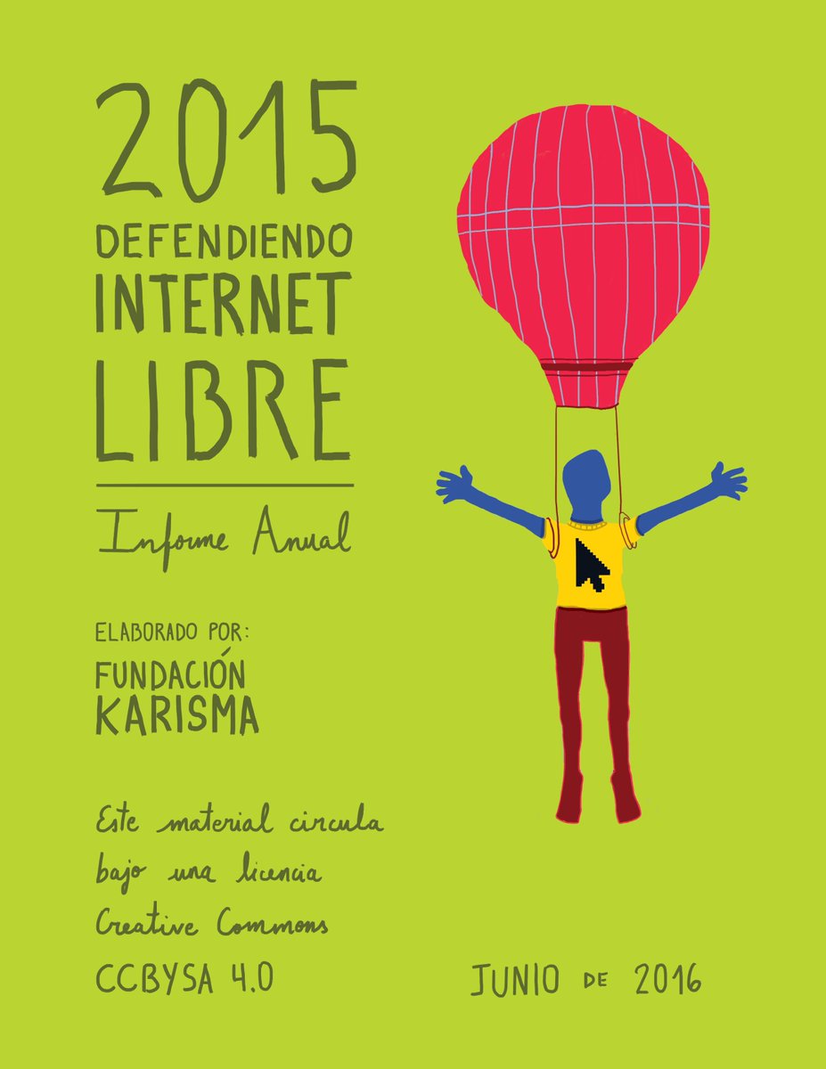 Karisma's tweet image. #DefenderInternetLibre #informeGestión2015 Al aire aquí: karisma.org.co/gracias-por-de…
