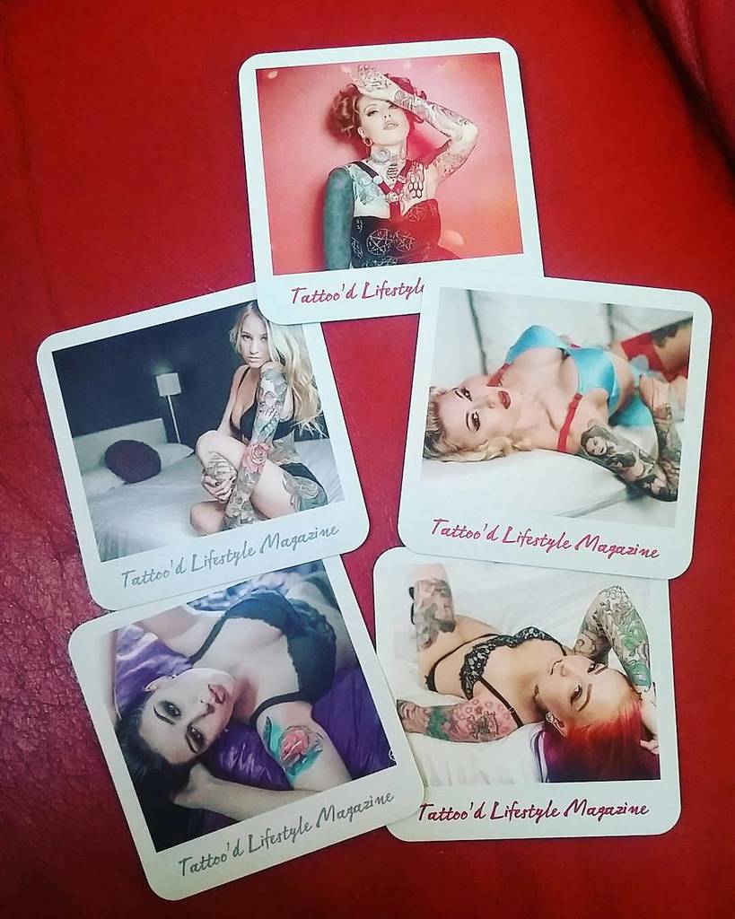 tattoodlifemag's tweet photo. @Regrann from @modelmissmischief -  I love our new @tattoodlifestyle cards ♥ @therealrevve… https://t.co/HkOK547GtA https://t.co/juARbKIx7M