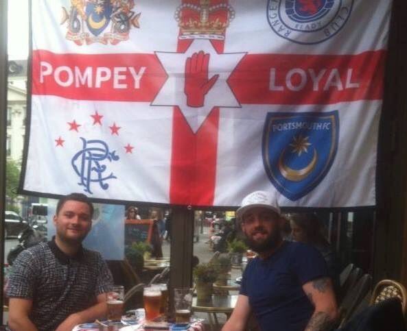 <a href="/ColinMurray/">colin murray</a> please RT our good friend Kane went missing in Nice yesterday at #NI game he's on left! #findkane