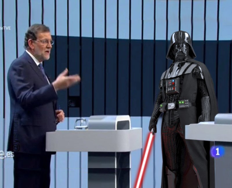 yisucrist's tweet photo. se sta poniendo tenso el debate #debate13J https://t.co/UN2fT0FFKo