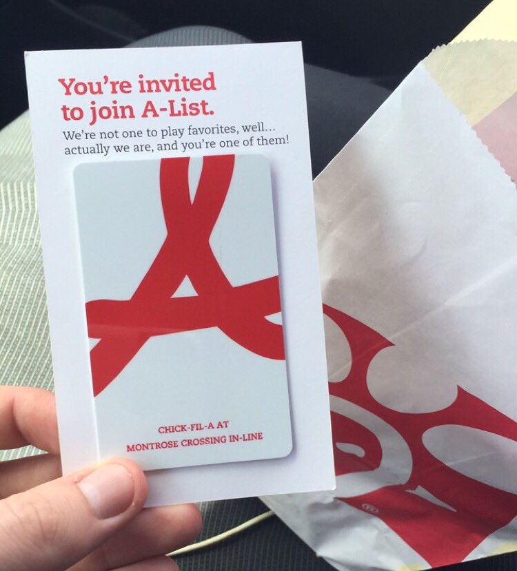 KevinJMead's tweet photo. @ChickfilA made me a happy camper. #wemadeit #alist #chickfila https://t.co/KDKyemTi5o