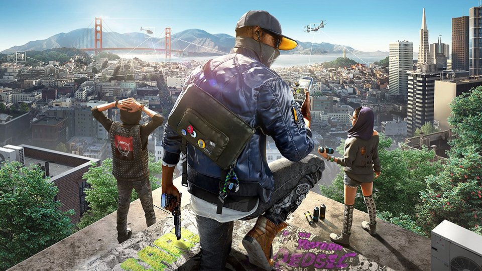 PS4 players! You’ll be getting #WatchDogs2 DLCs 30 days early. #UbiE3 ||