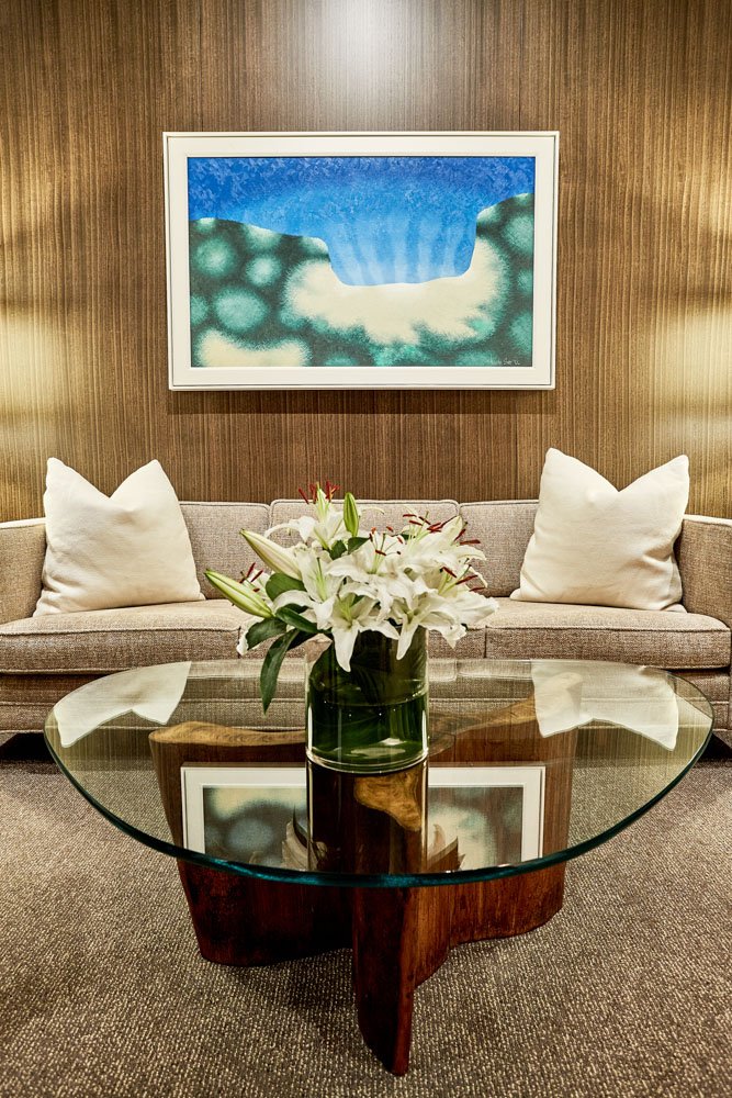 "On the Beach" graces the #ParkLaneLounge thanks to Hawaii's own Tadashi Sato. #ParkLaneAlaMoana #Artcollection