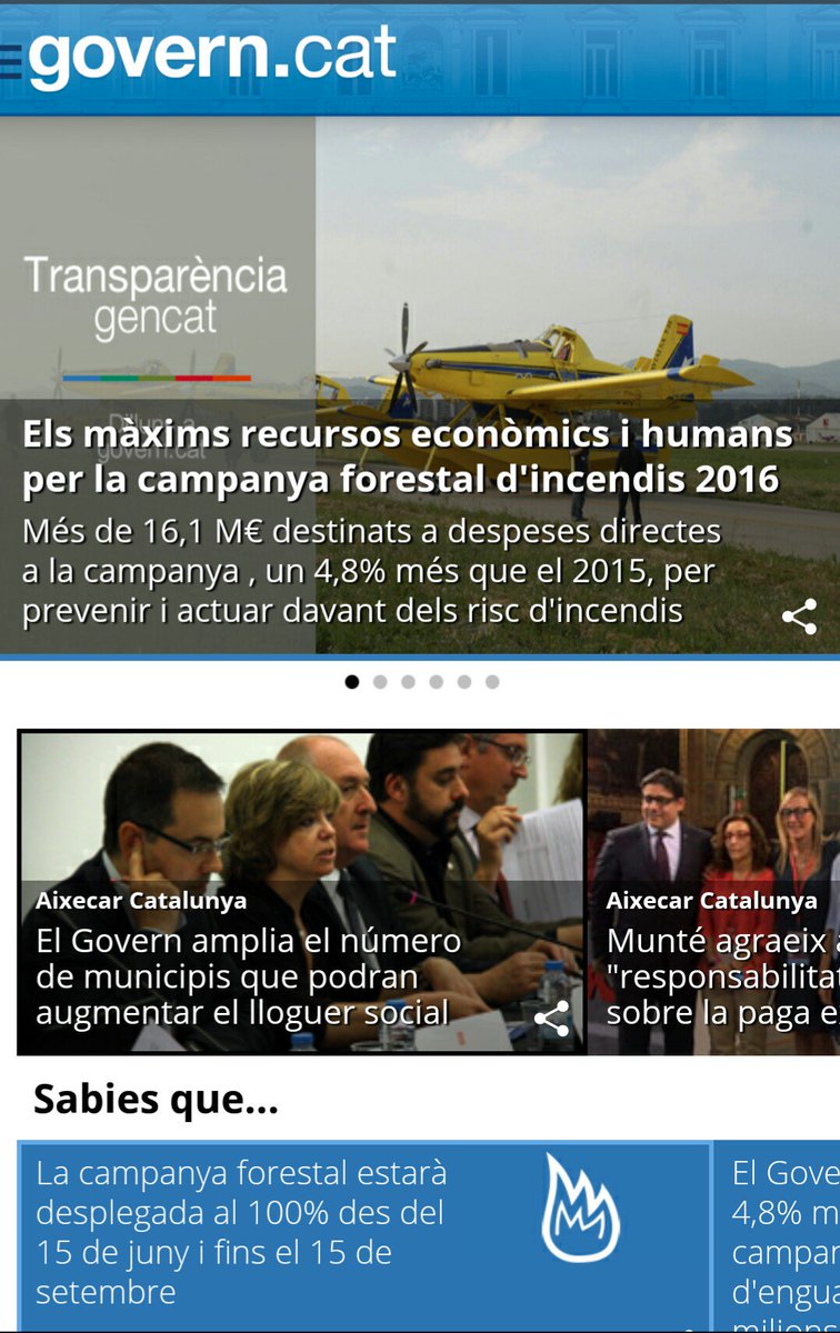 Transparència Gencat
