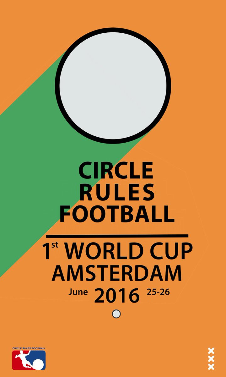 CircleRulesNL's tweet photo. @Hardgras1 @CircleRulesFed #WorldCup #CircleRulesFootball #Amsterdam #Flevopark 25-26 June 2016 https://t.co/D4z91MOMHr