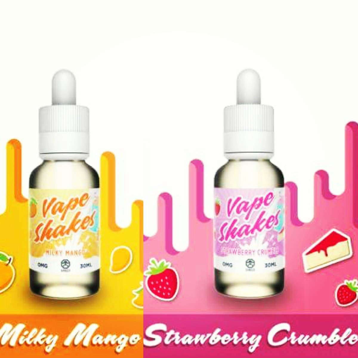 Dieselpunkvape's tweet photo. #vapeshakes have arrived at #dieselpunkvapeco #milkymango and #strawberrycrumble #limitedtimeonly !! #vape #new https://t.co/9ytBfjcpI2