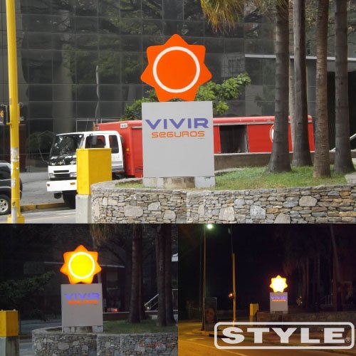 Conoce nuestro trabao: Totem elaborado para <a href="/vivirsegurosVE/">Vivir Seguros</a> ¿Qué te parece? #FelizMartes