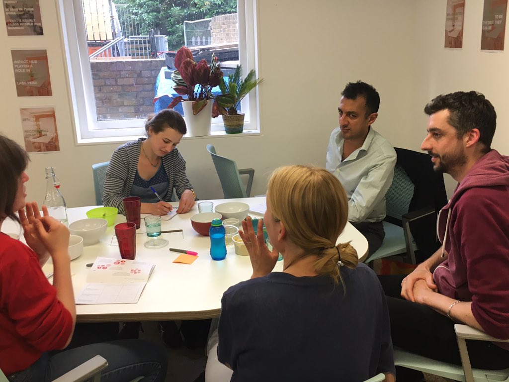 impactbrixton's tweet photo. Great #openprojectnight - we talked local banking, youth DIY skills, a Rastafari march, food buying and a fridge... https://t.co/toPD0XjqOu