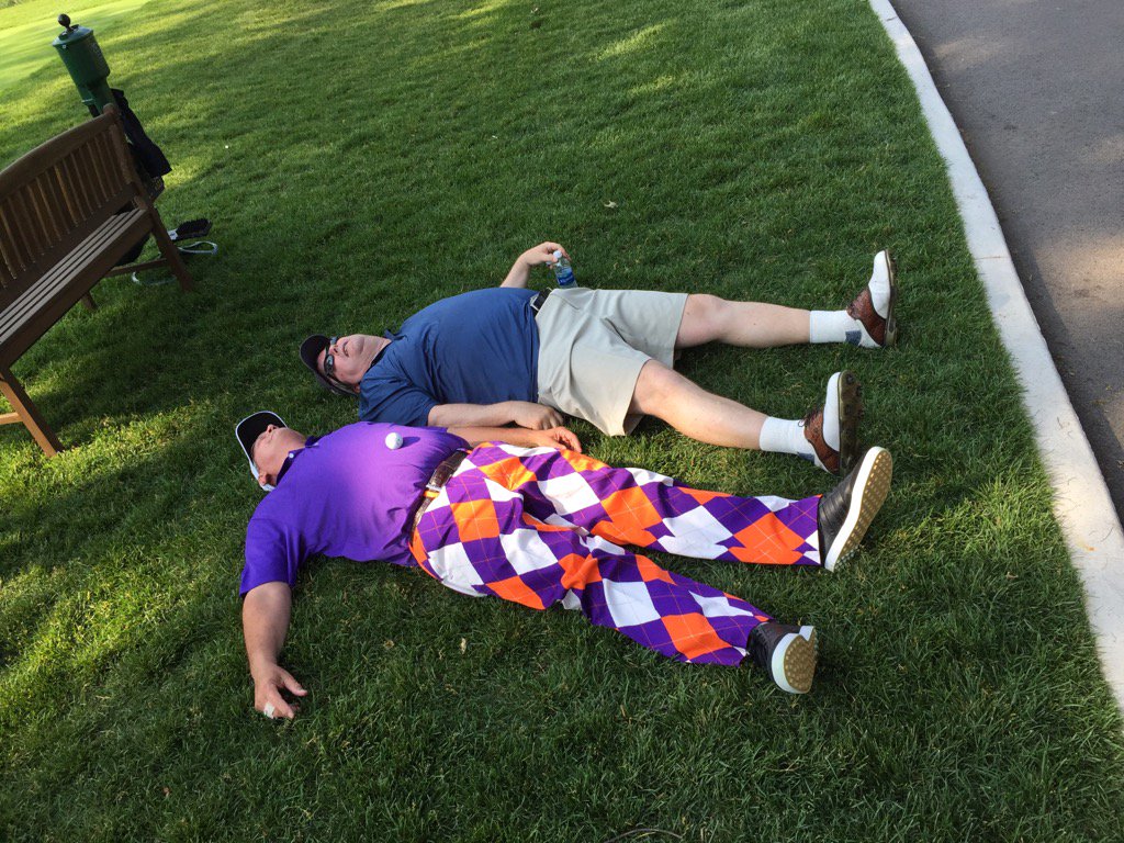 LinBrehmer's tweet photo. Hot day at Olympia Fields for @heartofmercy Charity Golf Outing #lifeandworkbalance https://t.co/f88TY23zmV