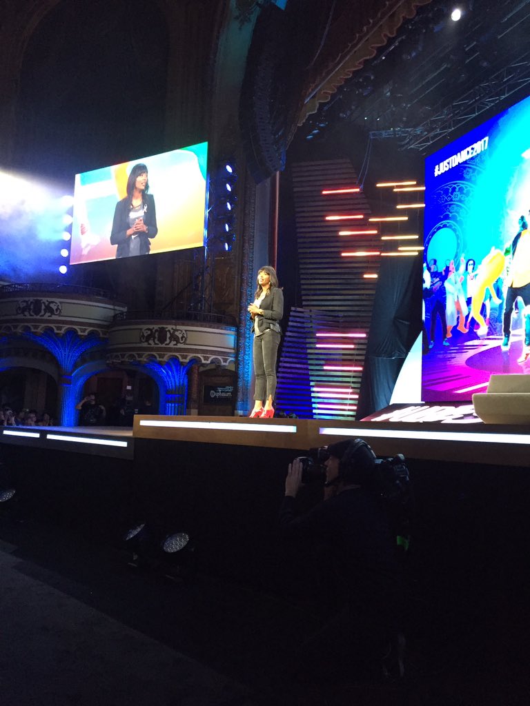 Front row at the UbiSoft press conference. :-). #UbiE3