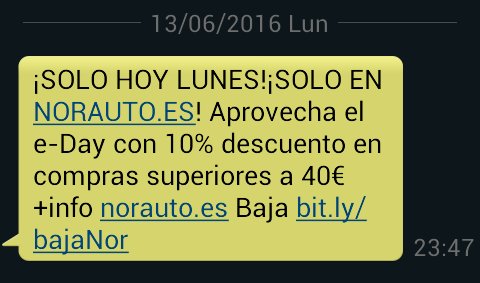 estervalcuende's tweet photo. @NorautoEspana informa con mucho tiempo de sus ofertas. Mientras se enciende el ordenador caduca la promocion.... https://t.co/xcPGSZgEsk
