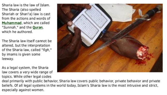 GaetaSusan's tweet photo. The Majority of Muslims SUPPORT Sharia Law👈Check out 5th line down!! Radical Islam👉IS the PROBLEM!!!👈 #BanSharia!�� https://t.co/j7OTOV56an