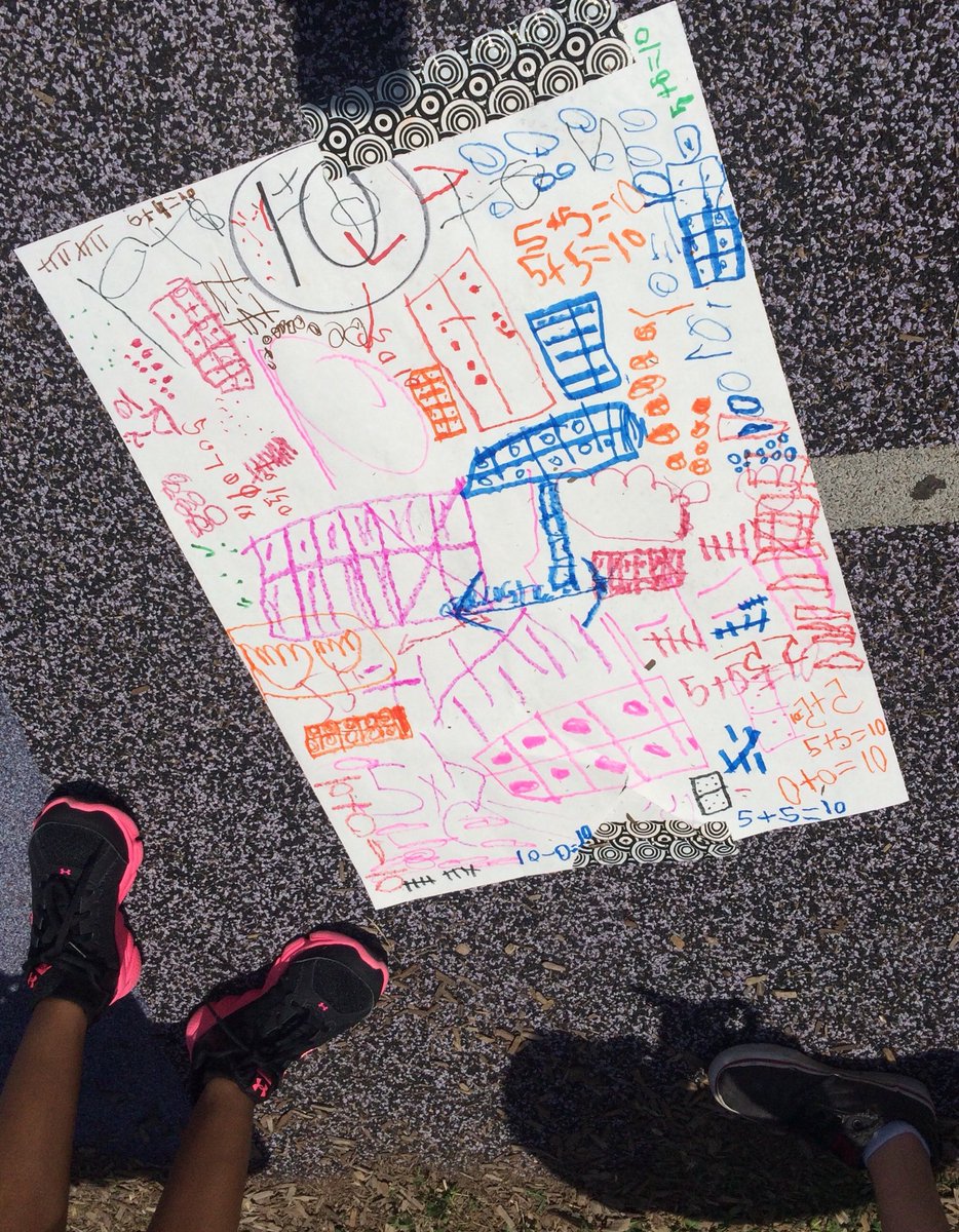 kbibeault8's tweet photo. Representing numbers using different math tools! #GraffitiWrite https://t.co/fSTDyslEbI