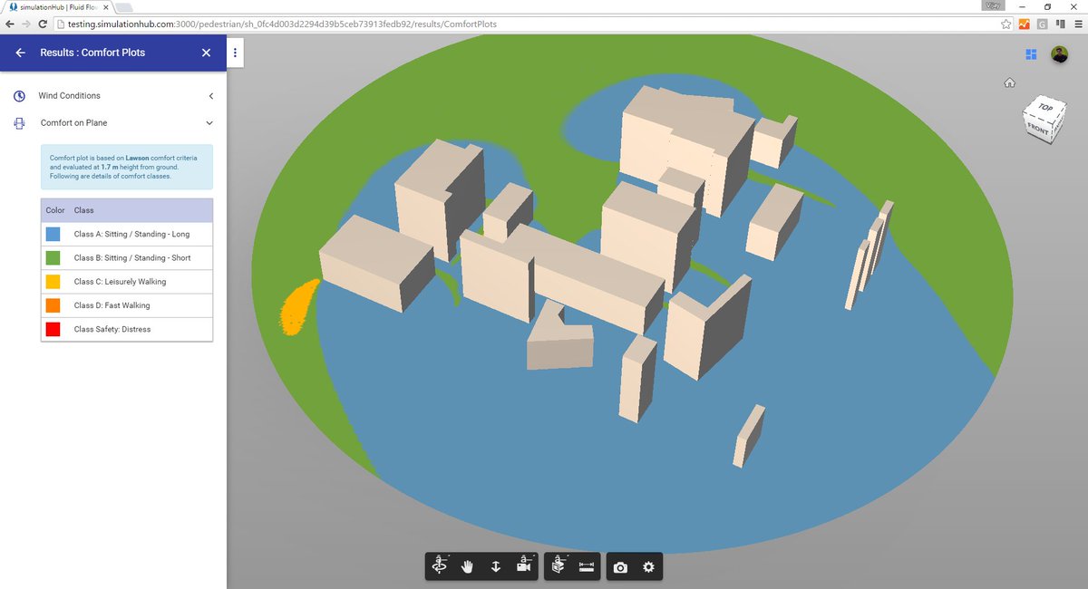 sandipnjadhav's tweet photo. Launching a preview of new Pedestrian Comfort App at @AutodeskForge #DevCon. Powered by @simulation_hub Web Services https://t.co/65GVgqxCNa