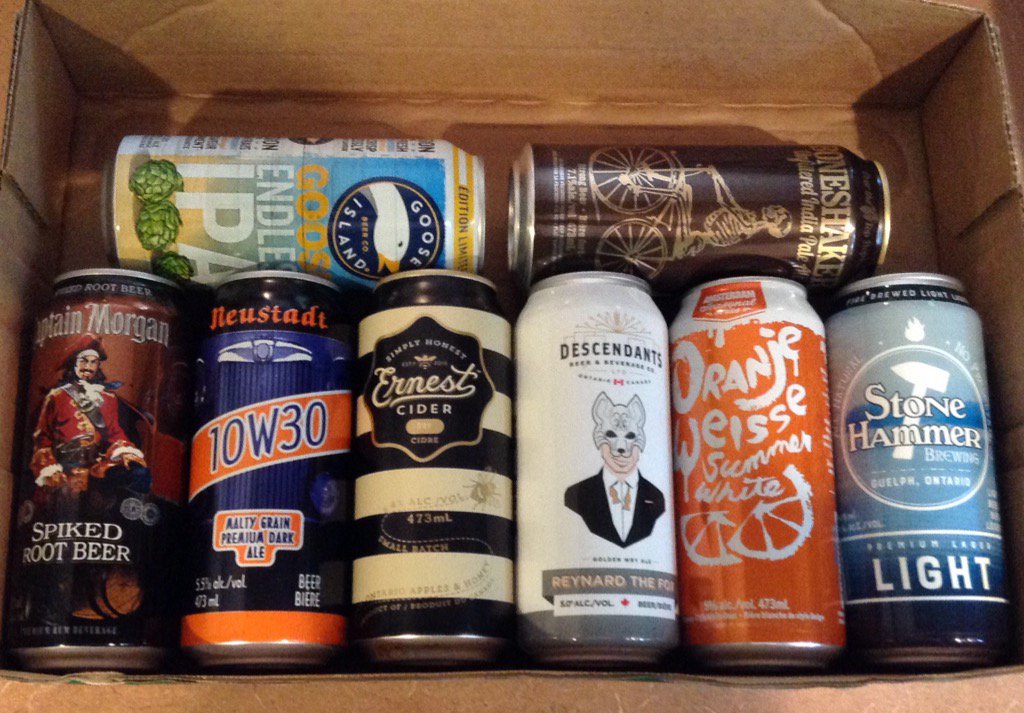 Elsablaine's tweet photo. Fun in a box! #craftbeer #cider #spikedrootbeer https://t.co/6DciW0UYHA