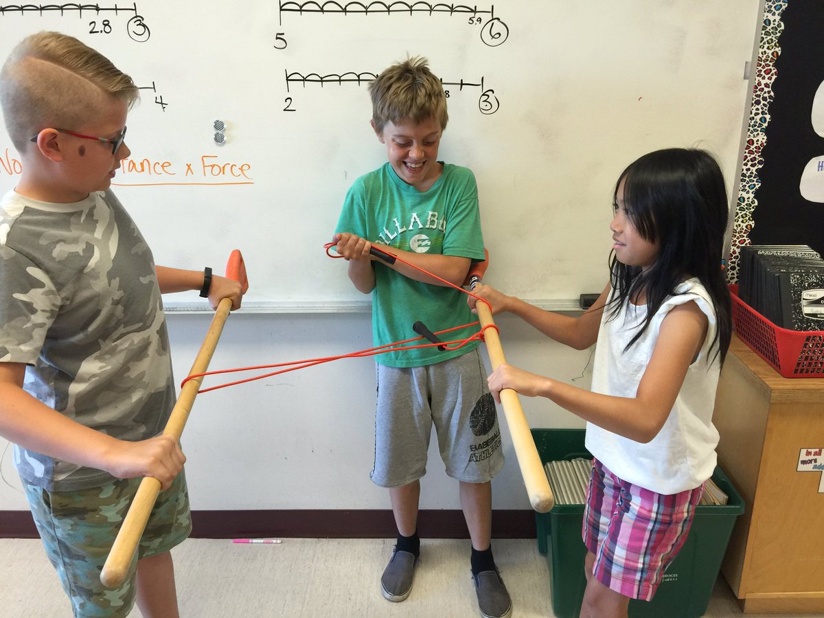 ACzember's tweet photo. Learning how simple machines make our lives more efficient. #prairiewaters #pyp #rvsed #htww https://t.co/wAXu9xw4Om