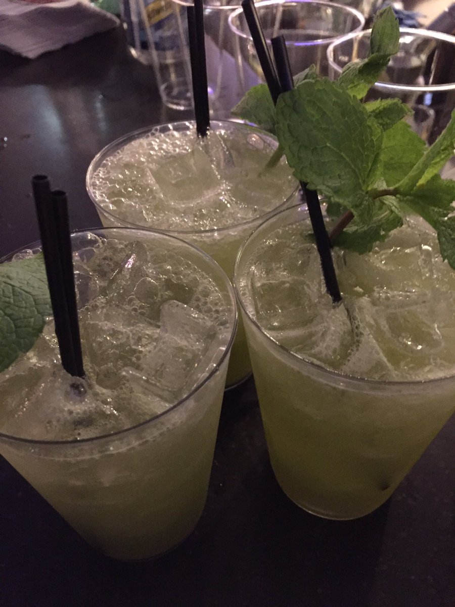 Anguleris's tweet image. Mohitos with @brizo at their big announcement! #NeoCon2016 #anguleris