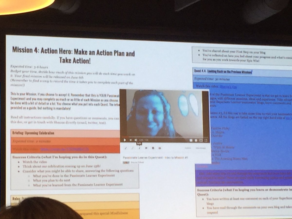 rolat's tweet photo. #Gamefying learning thru missions. challenging goals #classmagic Ss learned what success means @misspollock https://t.co/Aw1KqYYjja