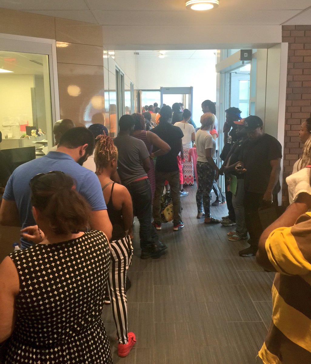 KWRose's tweet photo. In case you thought #Ferguson had reformed their muni court:
More than 100 Black ppl lined up tonight. #KARRuption https://t.co/Aiis3pTcYC