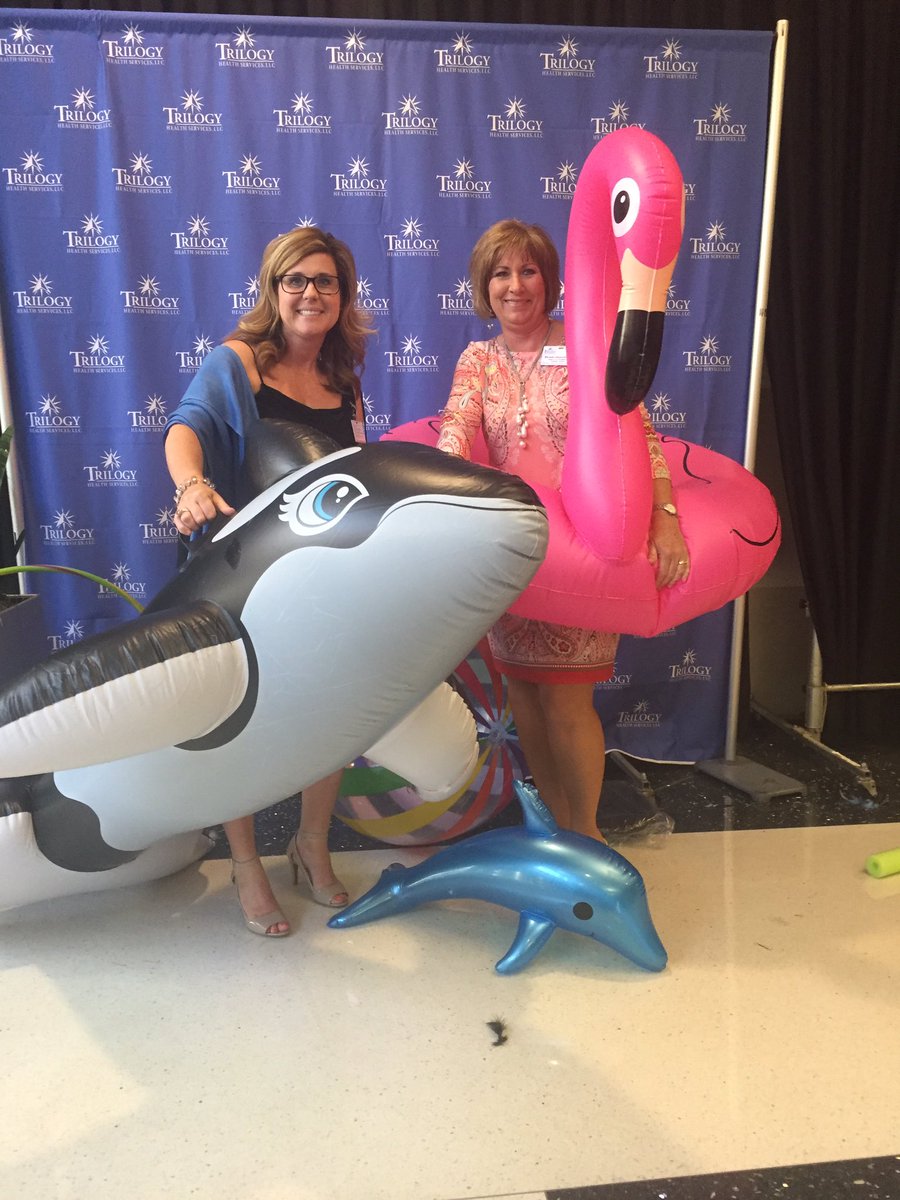 Trilogy_Mtgs's tweet photo. Our fearless leaders @LM_trilogyhs and @rhondasimmonds! #InspirationFest https://t.co/yqkux7yyms