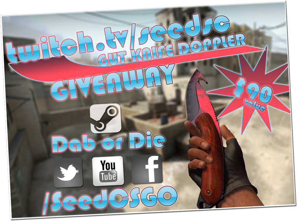 SeedCSGO's tweet photo. going live, golden coil giveaway + raffles https://t.co/j5gv94Drca June knife giveaway --> https://t.co/COC3Daymgg https://t.co/udZo40JAjz