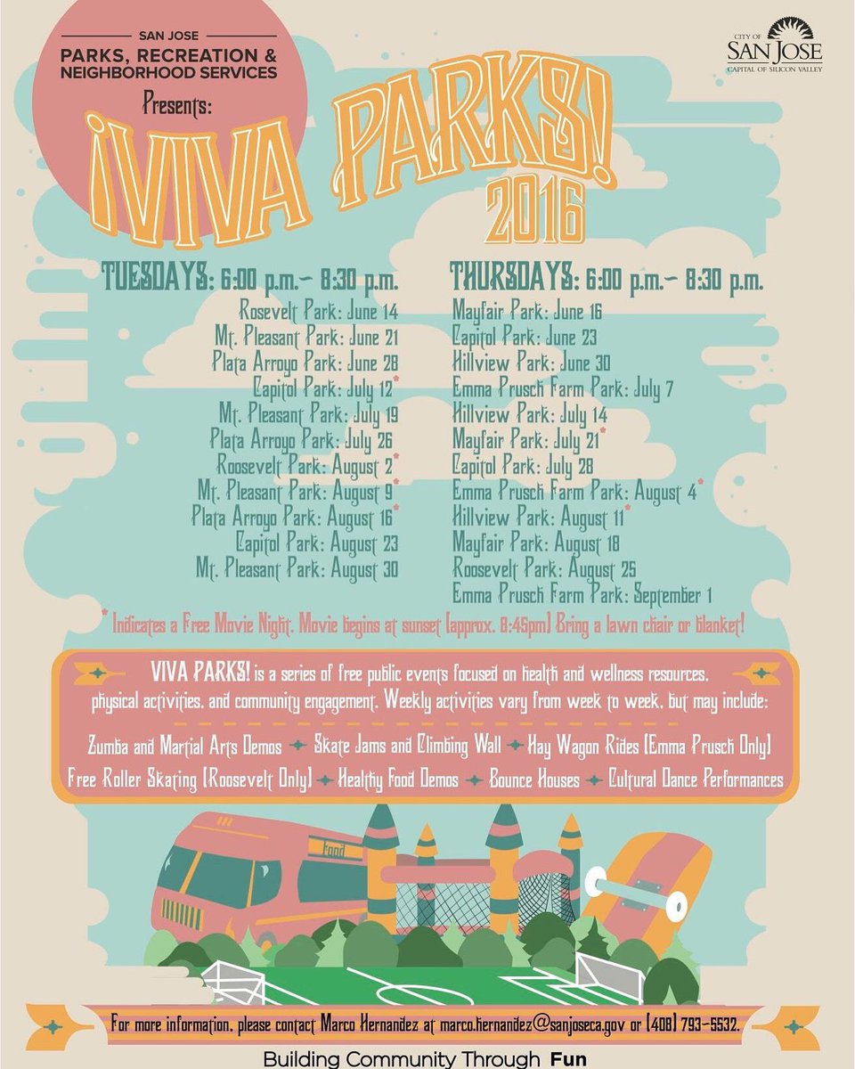 FREE SKATE NIGHT presented by Viva Parks! TUESDAY, 6/14, 6pm-8:30pm! #SanJose #dtsj #vivaparkssj #aloharollerrink