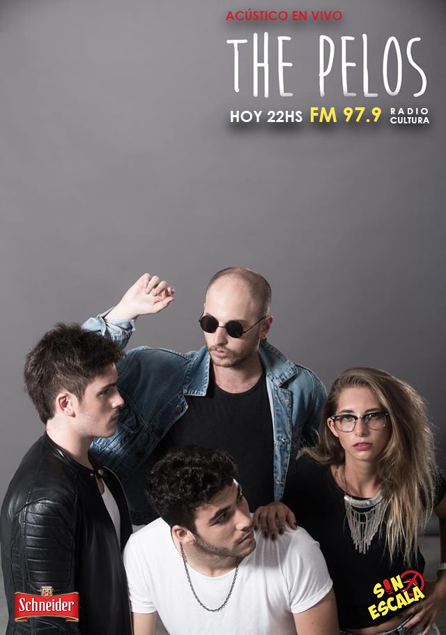 SinEscalaOk's tweet photo. Hoy 22hs acústico con @ThePelos en vivo por FM 97.9 o en este link: https://t.co/LFYgE34Kbc. https://t.co/ykGPdqNq39