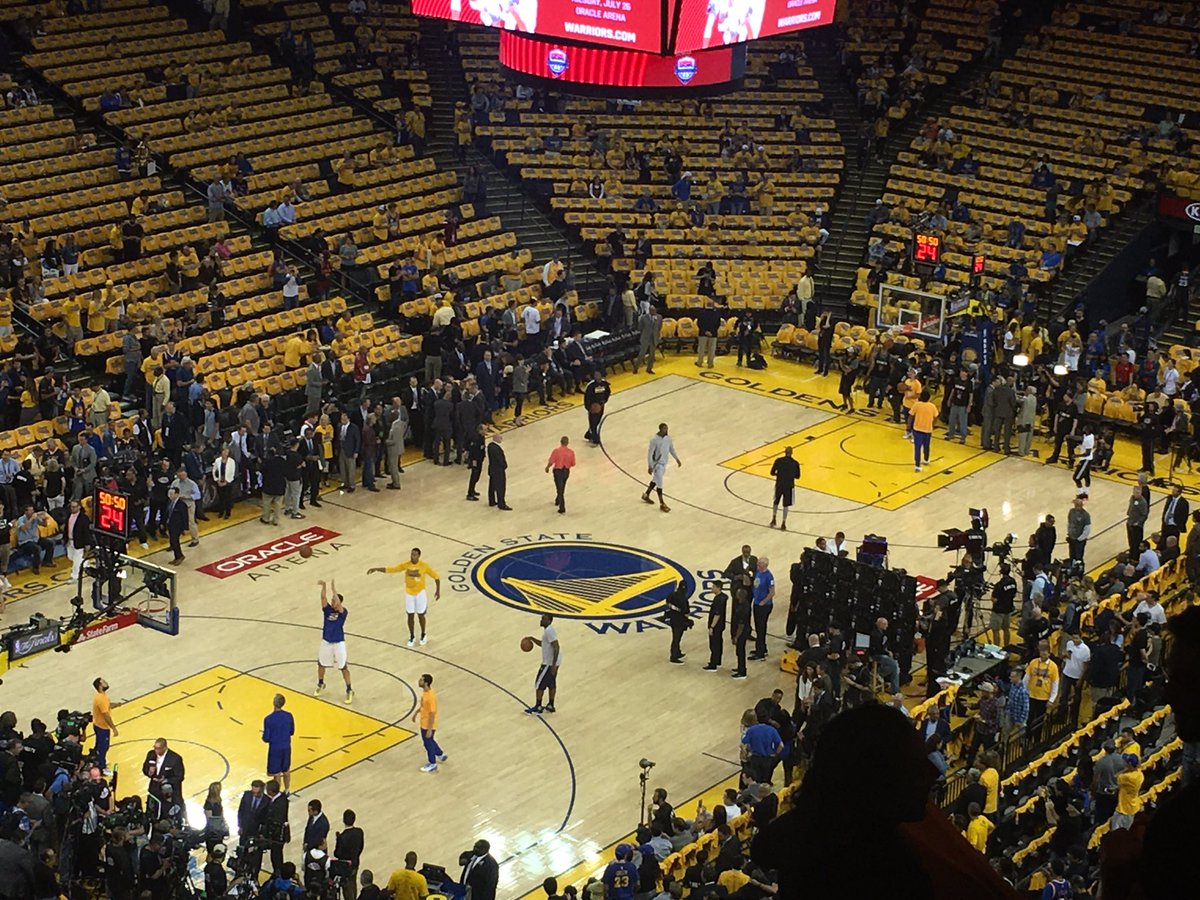 Go <a href="/warriors/">Golden State Warriors</a>! Put the hammer down tonight!