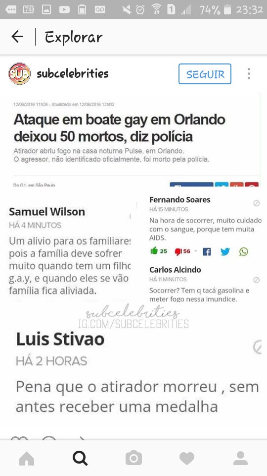Tenho nojo das pessoas que pensam dessa forma, independente da opção sexual de uma pessoa ela  deve ser respeitada