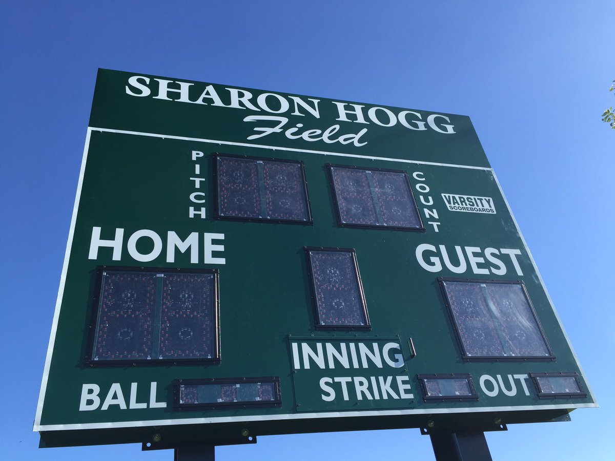SilverlineSC's tweet photo. The new scoreboard is up at Sharon Hogg Field. Thanks @SCminorbaseball for calling us to help out! #citysc https://t.co/5emxLh33dp