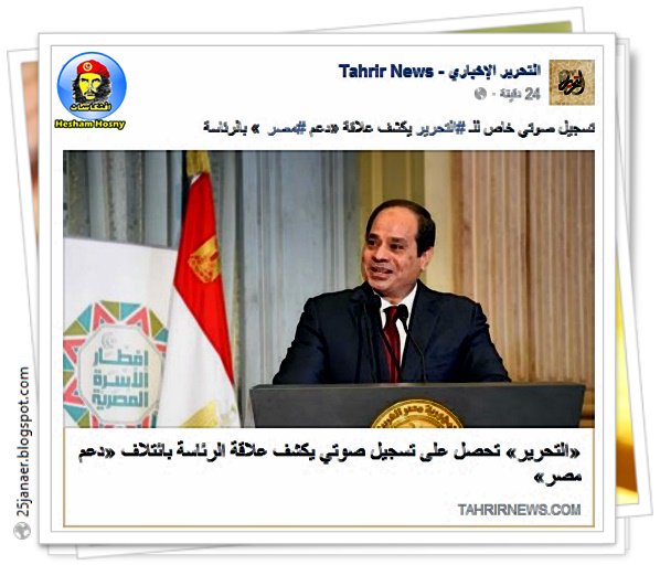 «التحرير» تحصل على تسجيل صوتي يؤكد علاقة الرئاسة بائتلاف «دعم مصر»