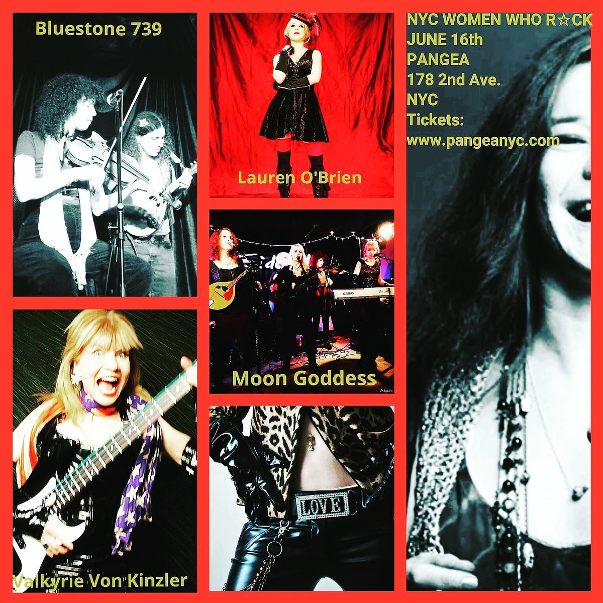 Valkyriekinzler's tweet photo. #Pangeanyc #Nycwomenwhorock #Sistersofrocknyc https://t.co/P5dW7NN4PC