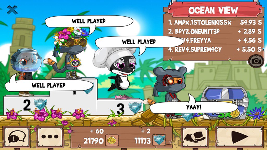 1stolenkissx's tweet photo. Get on my level, son! #funrun2 #ONEUNIT3D #Freyya #SUPREM4CY https://t.co/9stY6NY4ps