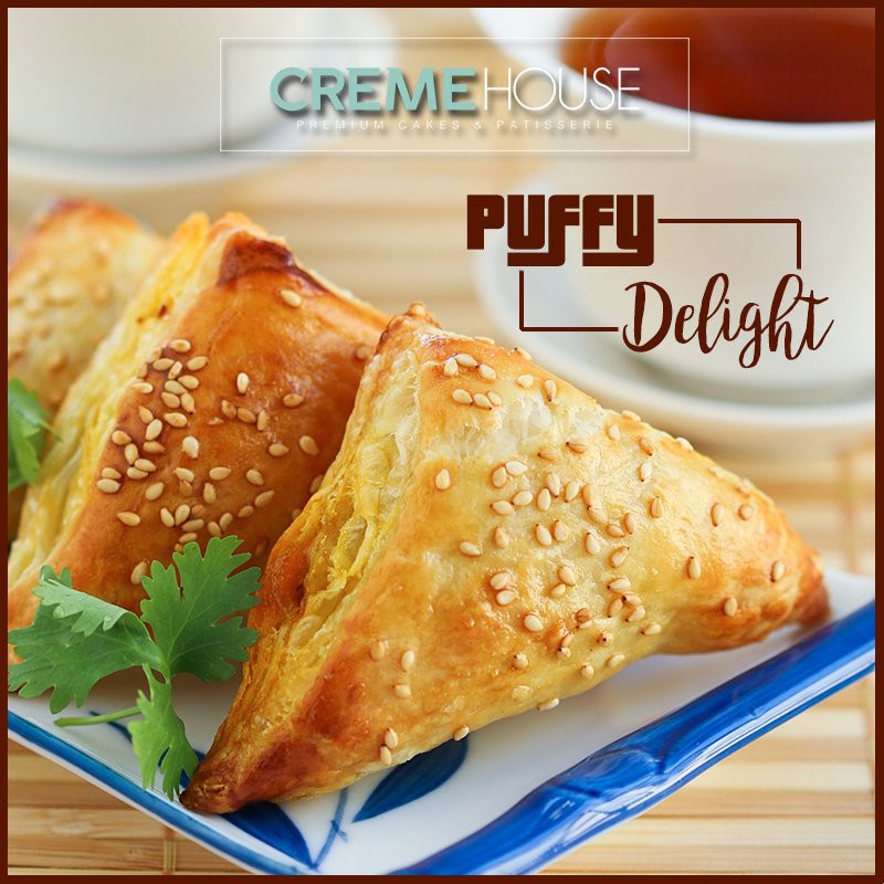 Creme_house's tweet photo. #ChickenPuffs for your Puffy Delight, only at #CremeHouse #Mumbai #Bakery https://t.co/xVBqlynCcW